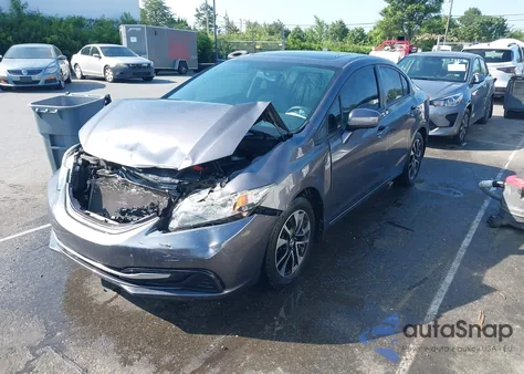 2014 Honda Civic Ex from USA, damaged, VIN 2HGFB2F84EH500924